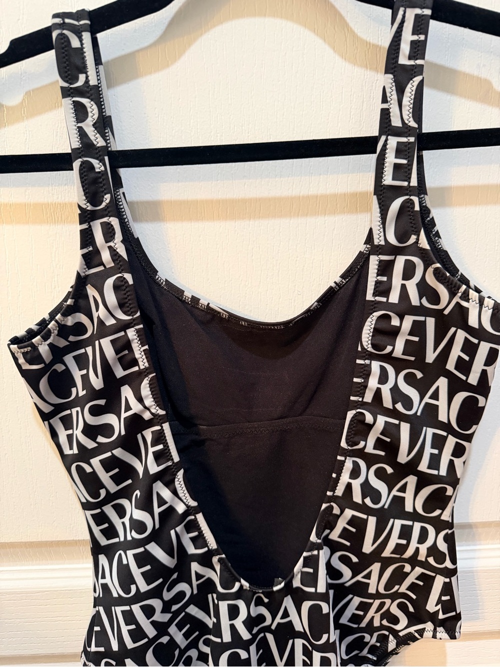 Versace all-over logo print one-piece Size 3 - Picture 16 of 16